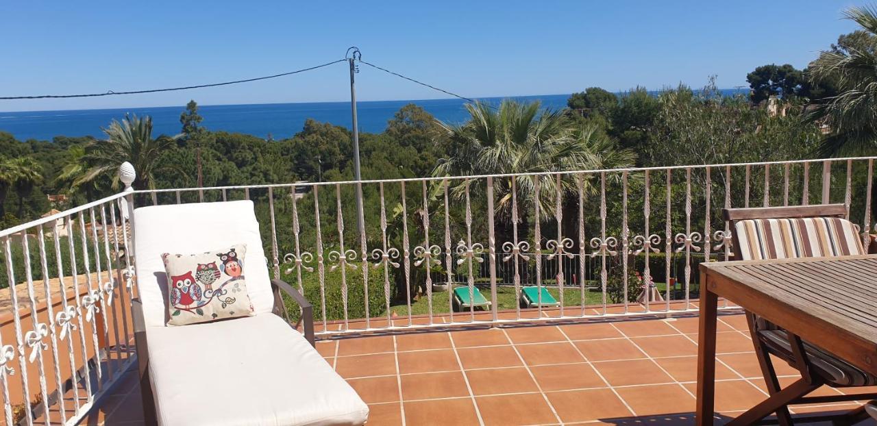 Villa En Denia Con Vistas Al Mediterraneo Zewnętrze zdjęcie